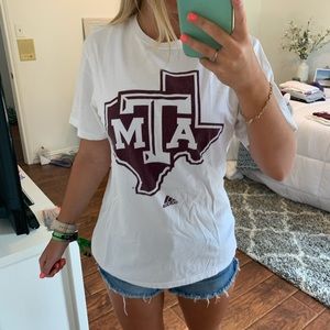 Texas A&M Adidas T-shirt